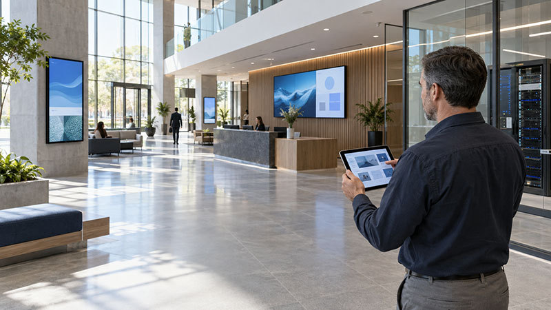 Digital Signage: как спроектировать сеть информационных экранов для объекта