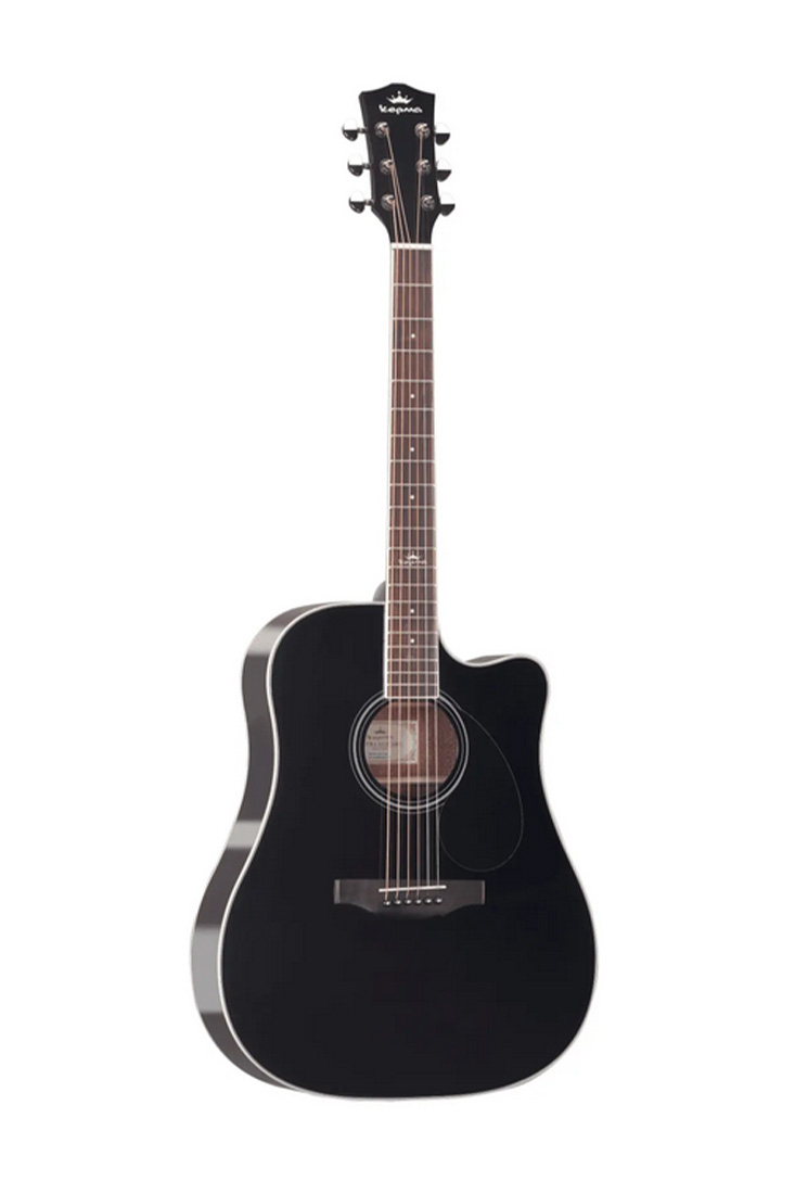 Трансакустическая гитара Kepma D1CE-K10PRO-BKM