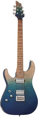 Электрогитара SCHECTER C-1 STANDARD PLUS BLUE FADE LH BF