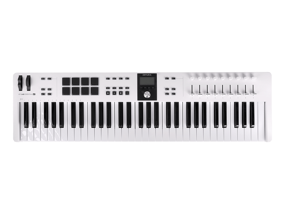 MIDI клавиатура Arturia KeyLab Essential 61 mk3 White