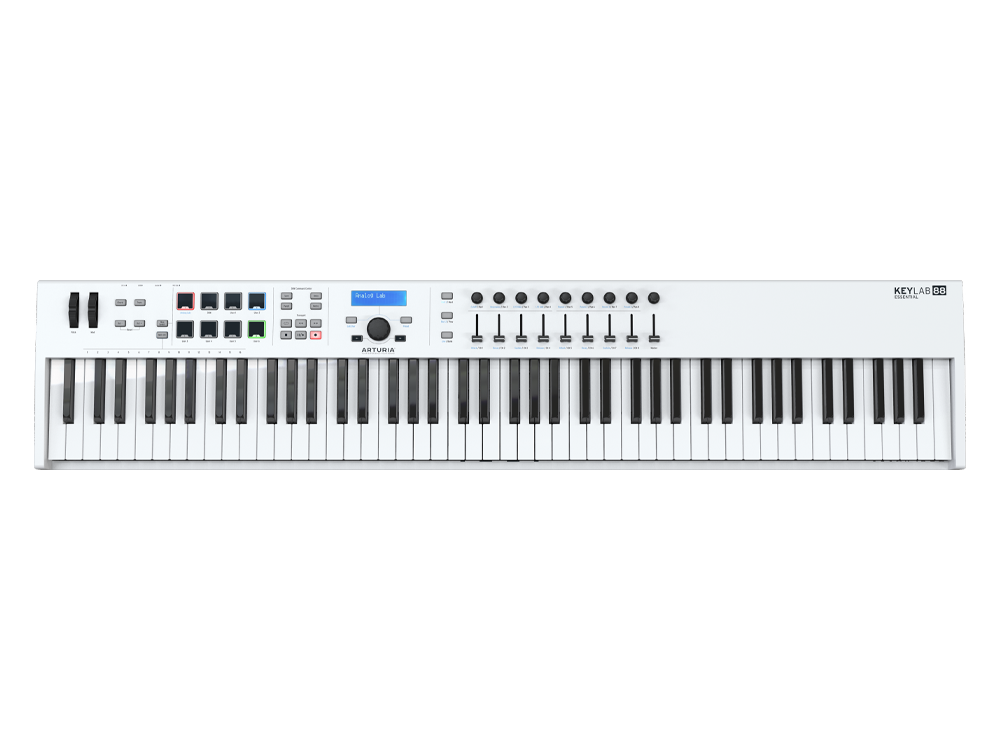 MIDI клавиатура Arturia KeyLab Essential 88 mk3 White