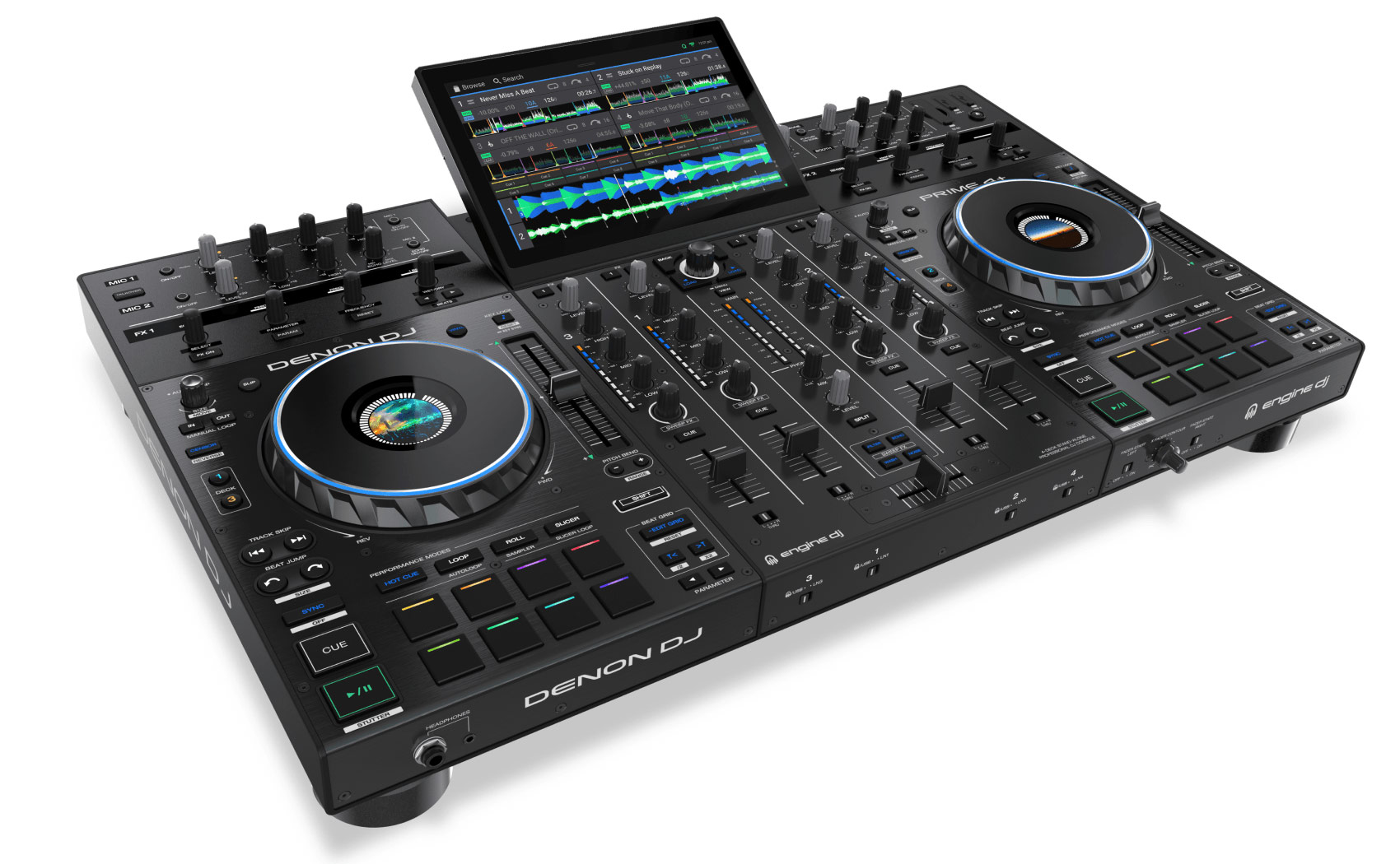 Микшер-семплер (контроллер) Denon DJ Prime 4+