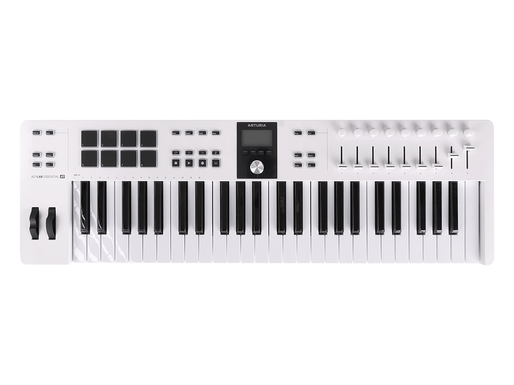 MIDI клавиатура Arturia KeyLab Essential 49 mk3 White