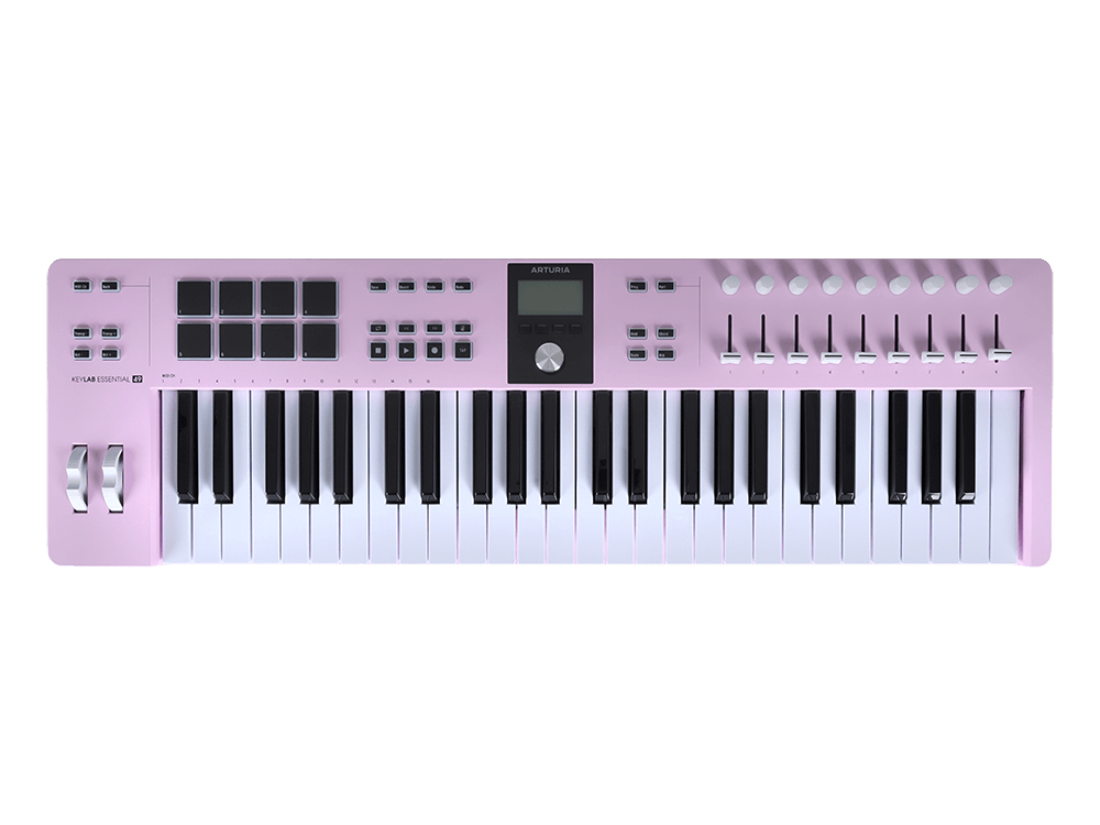 MIDI клавиатура Arturia KeyLab Essential 49 mk3 Rose Quartz