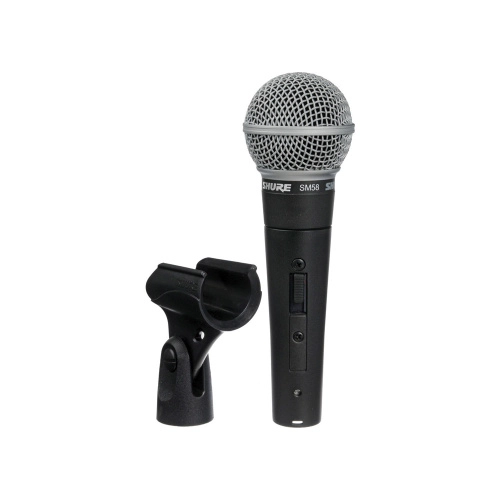 Кардиоидный динамический вокальный микрофон SHURE SM58SE