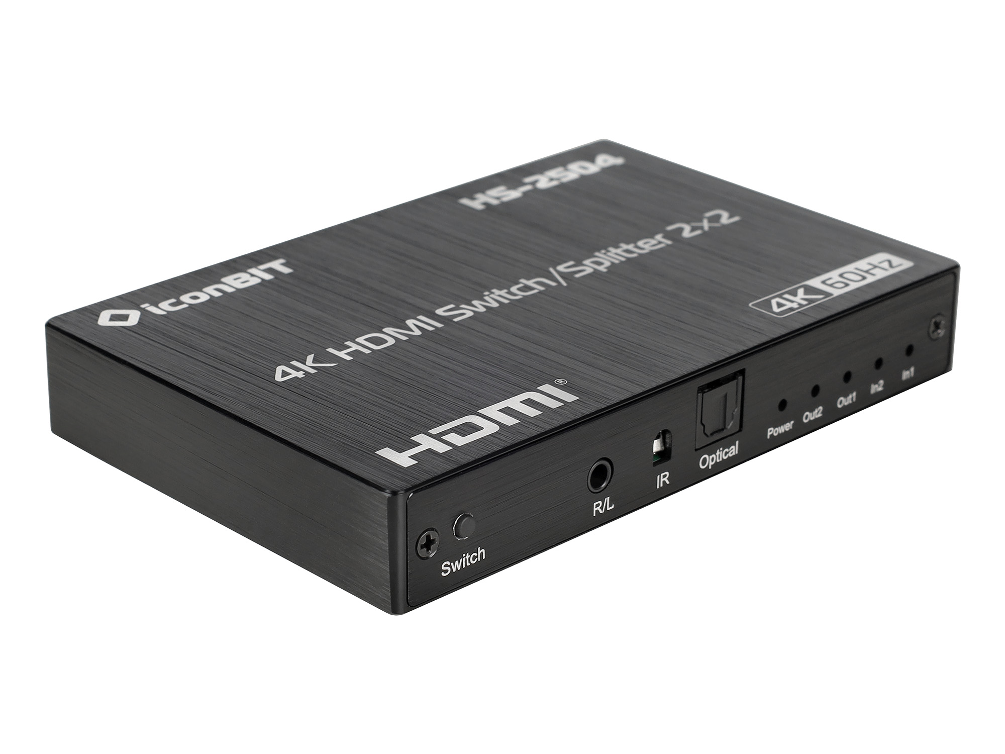 Коммутатор, усилитель распределитель HDMI iconBIT HS-2504
