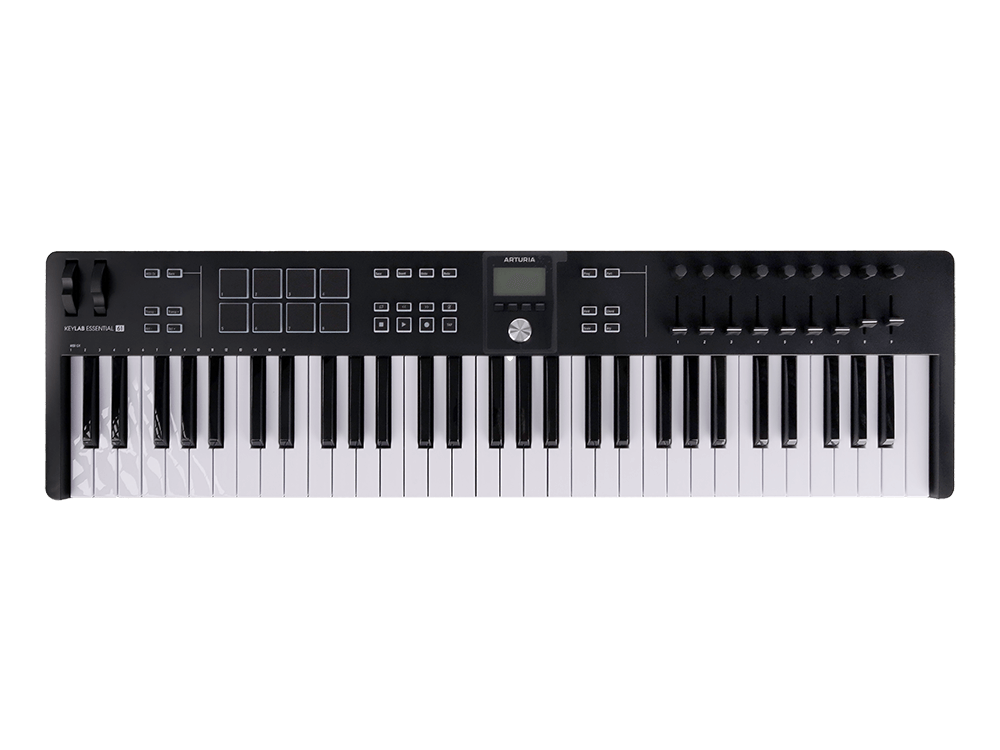 MIDI клавиатура Arturia KeyLab Essential 61 mk3 Black