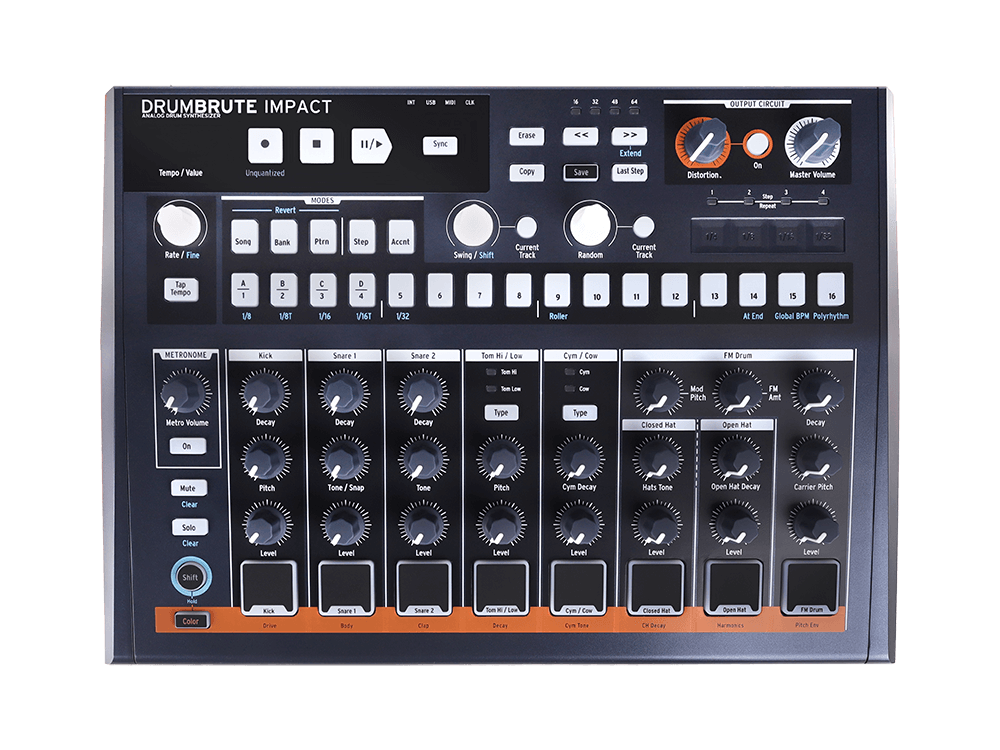 Микшер (драм машина) Arturia DrumBrute Impact