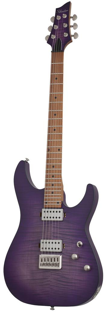 Электрогитара SCHECTER C-1 STANDARD PLUS TRANS PURPLE BURST TPB