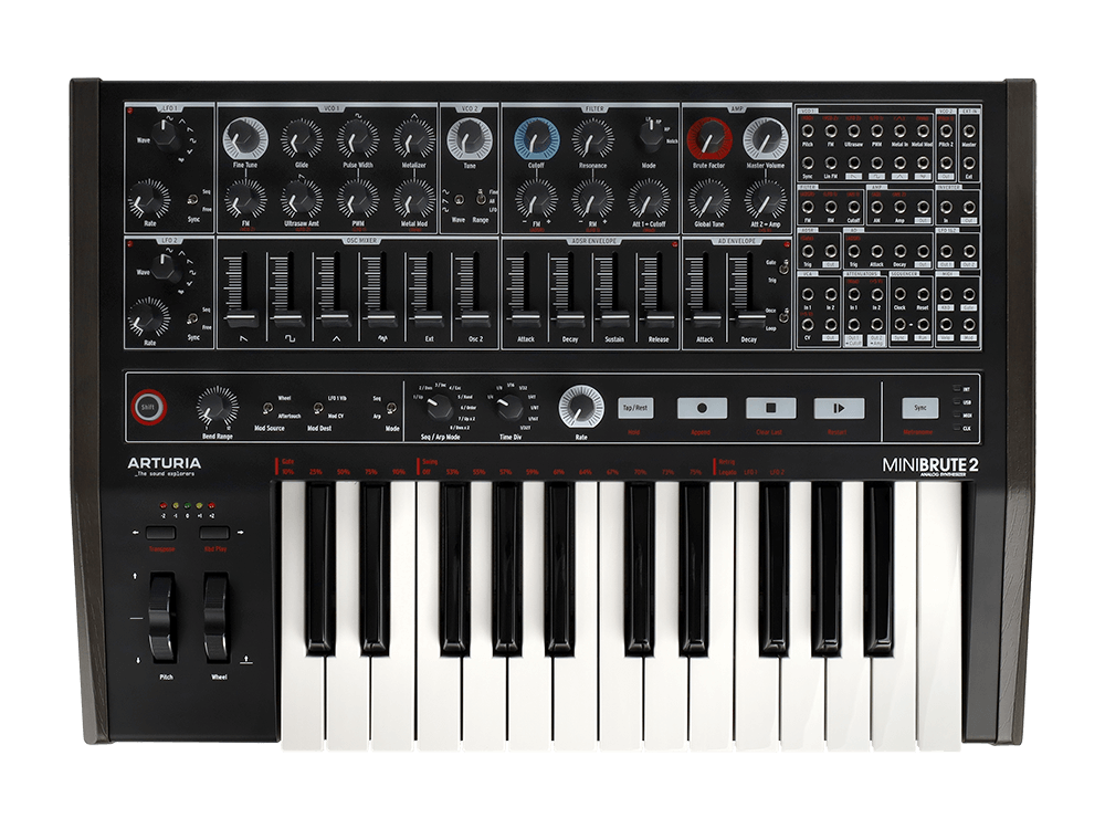 Синтезатор Arturia MiniBrute 2 Noir