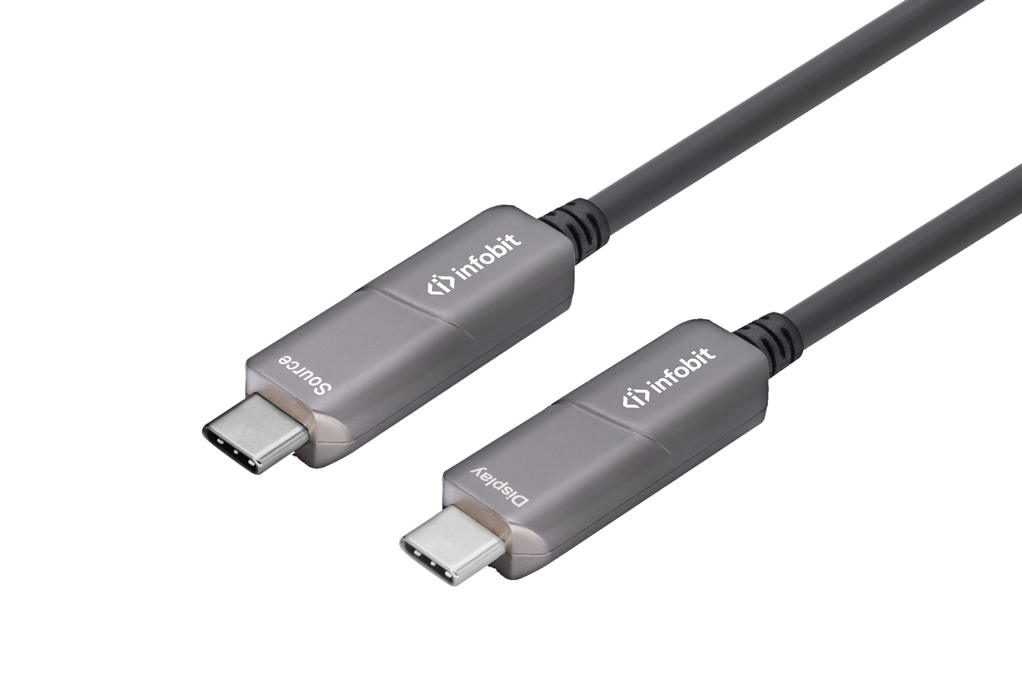 Кабель активный оптический USB 3.1 CM-CM Infobit AOC-USB31-CCV-30