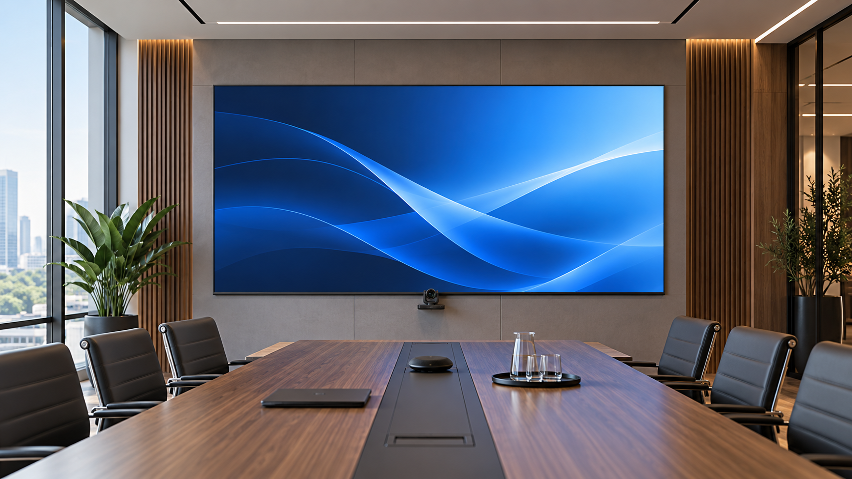 LED-экраны «всё в одном» для презентаций и ВКС: сравнение Absen, Unilumin, BOE и Samsung