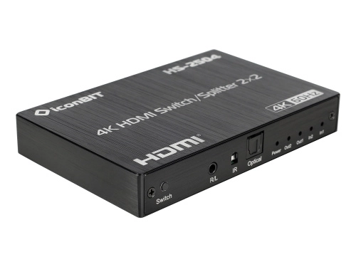 Коммутатор, усилитель распределитель HDMI iconBIT HS-2504