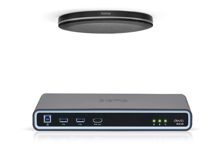 Микрофон с аудиопроцессором Biamp DevioSCR-20CX(BLACK)