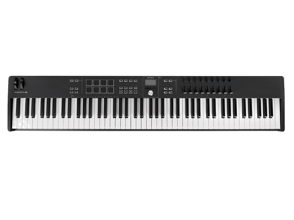 MIDI клавиатура Arturia KeyLab Essential 88 mk3 Black