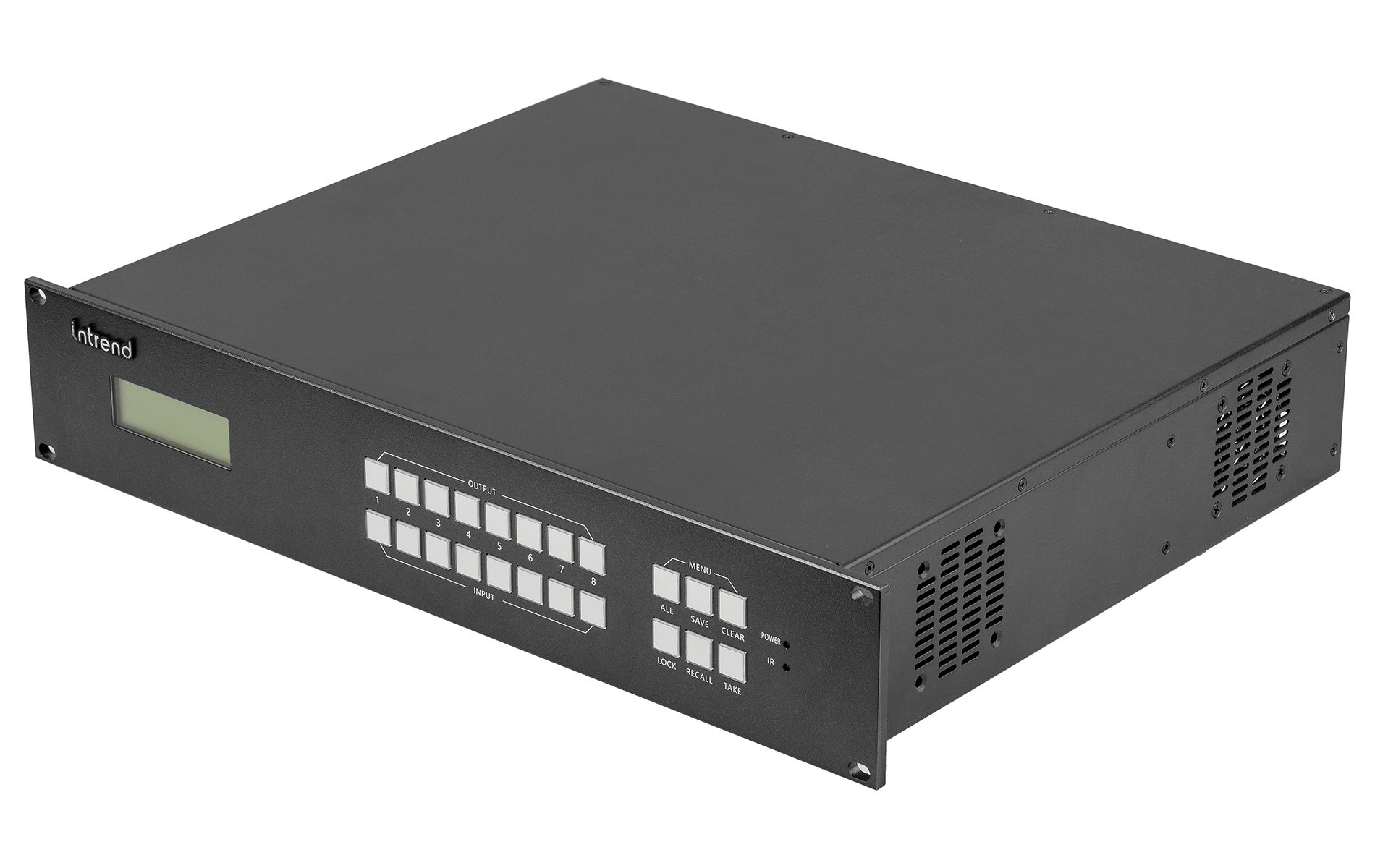 Шасси модульного матричного коммутатора Intrend ITMMS-8x8