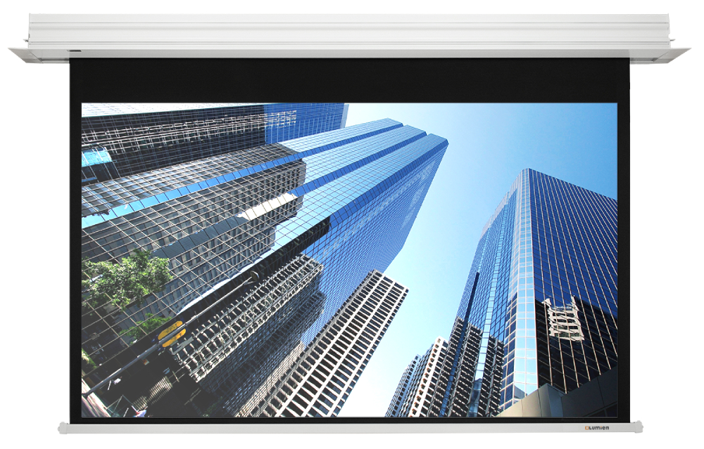 [LMRC-100200] Встраиваемый экран с электроприводом Lumien Master Recessed Control