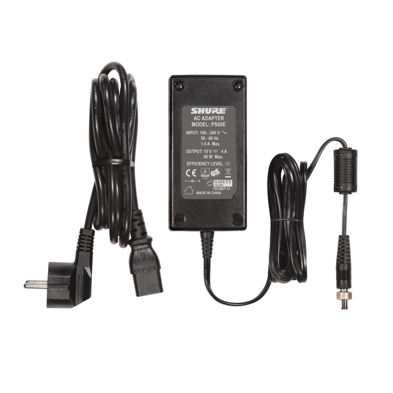 Внешний источник питания постоянного тока 15 В SHURE PS60E