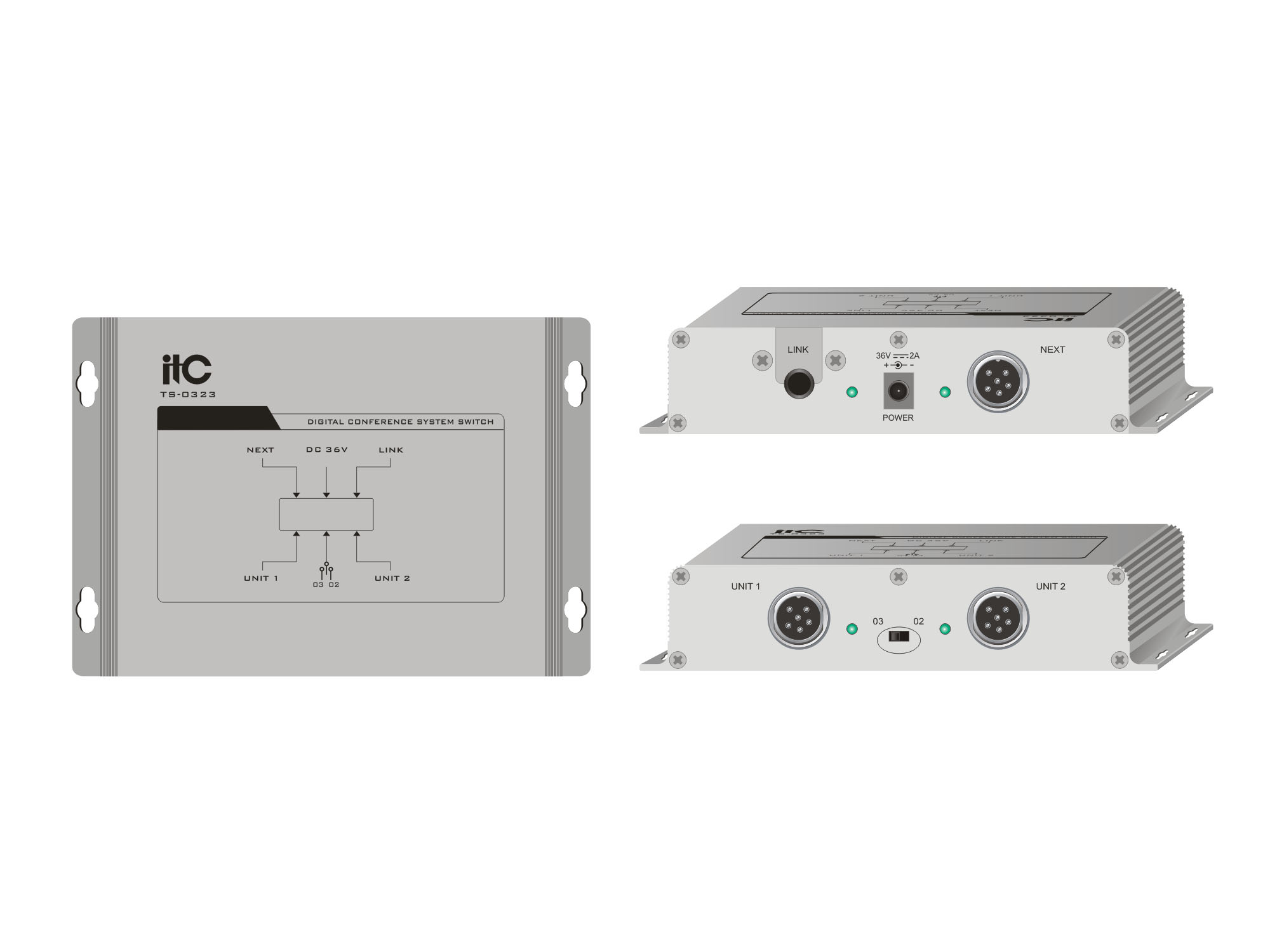 TS-0323 Удлинитель линии, до 100 м., 6 pin