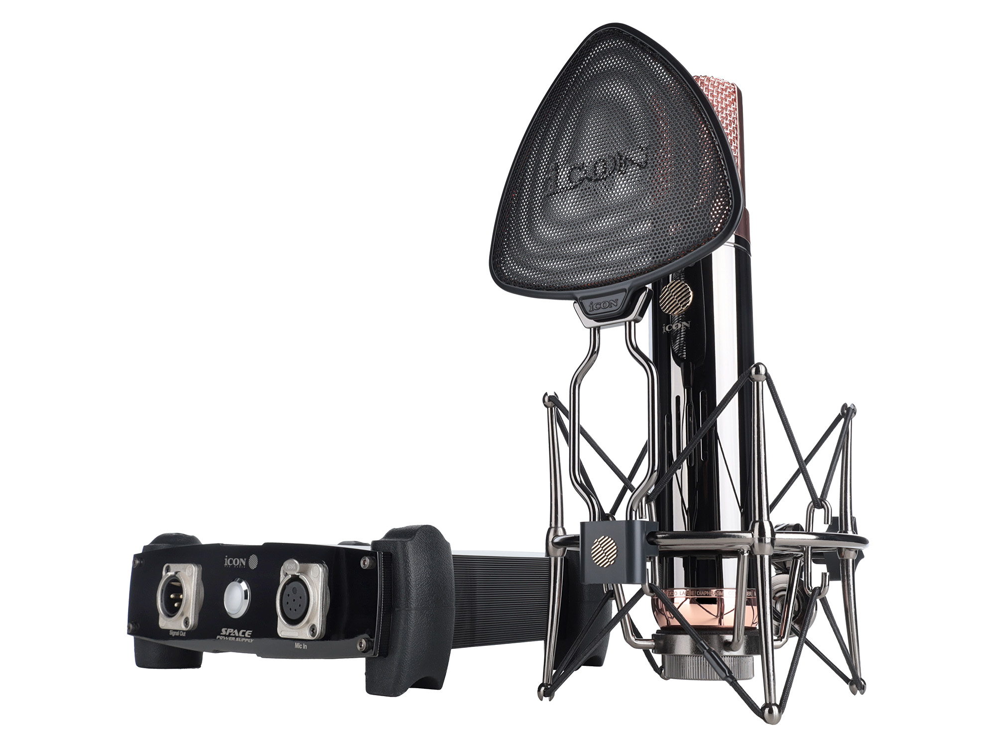 Профессиональный студийный ламповый микрофон Icon Space 251