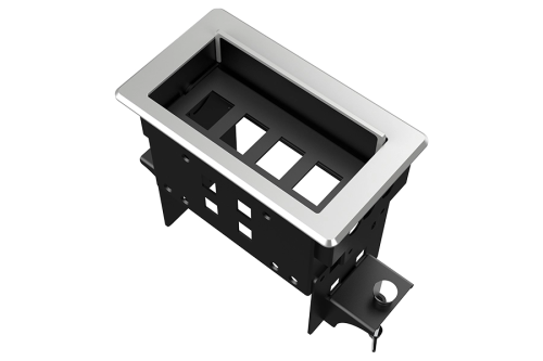 Прямоугольный металлический корпус Wize Pro WRTS-04BOX-S