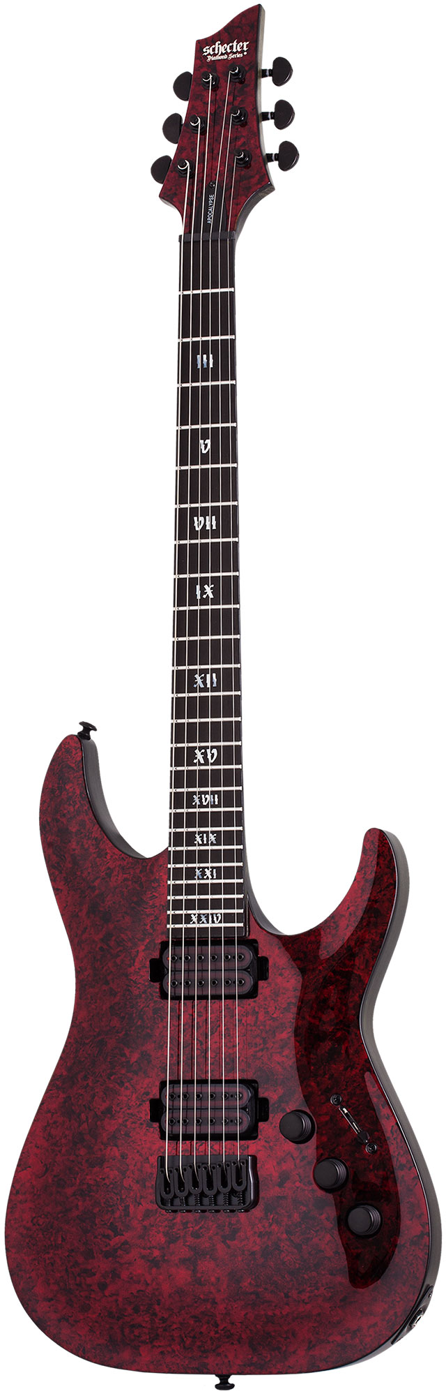 Электрогитара SCHECTER C-1 APOCALYPSE RED REIGN RR