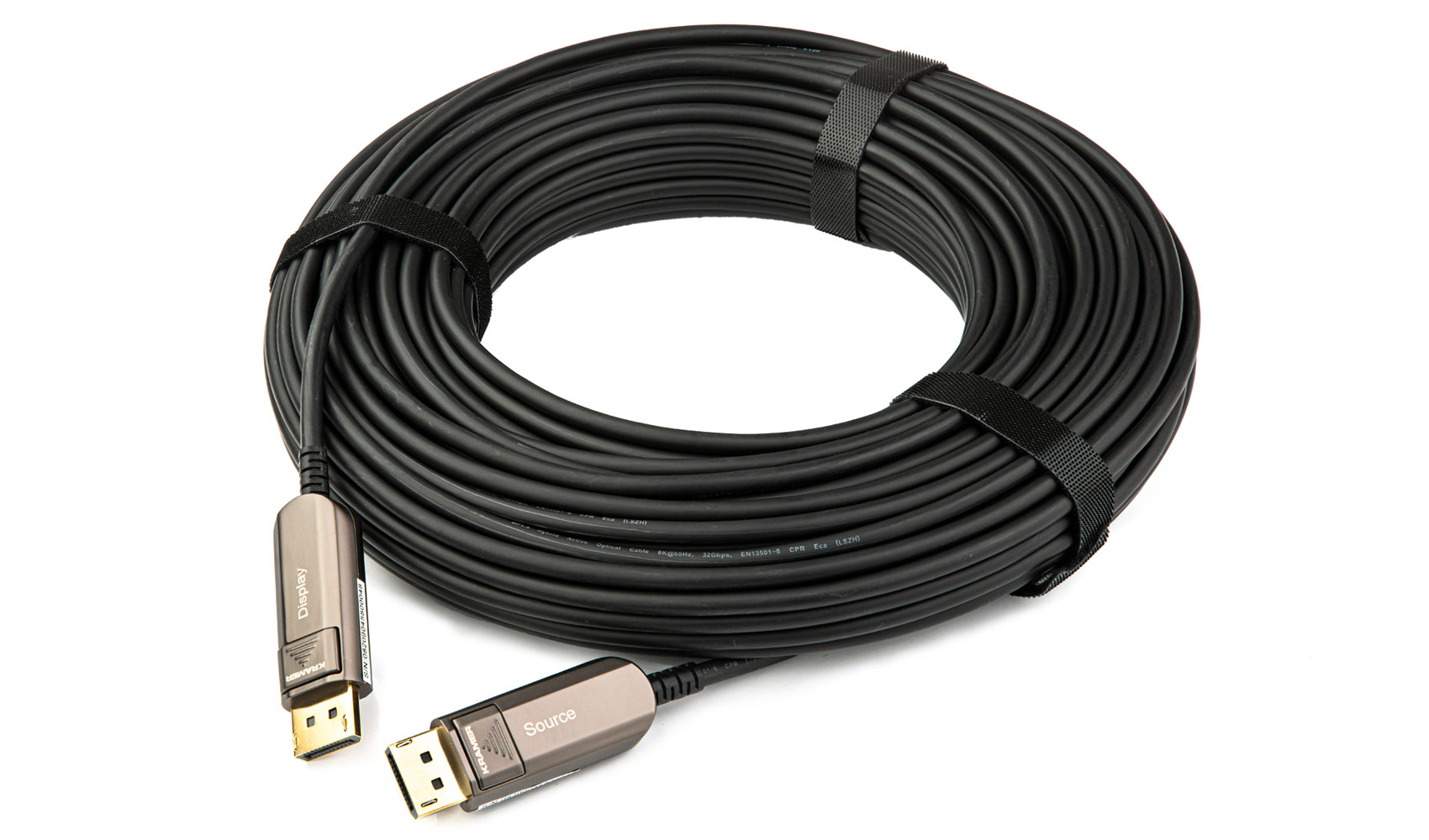 Малодымный кабель DisplayPort 1.4 Kramer Electronics CLS-AOCDP/UF-262