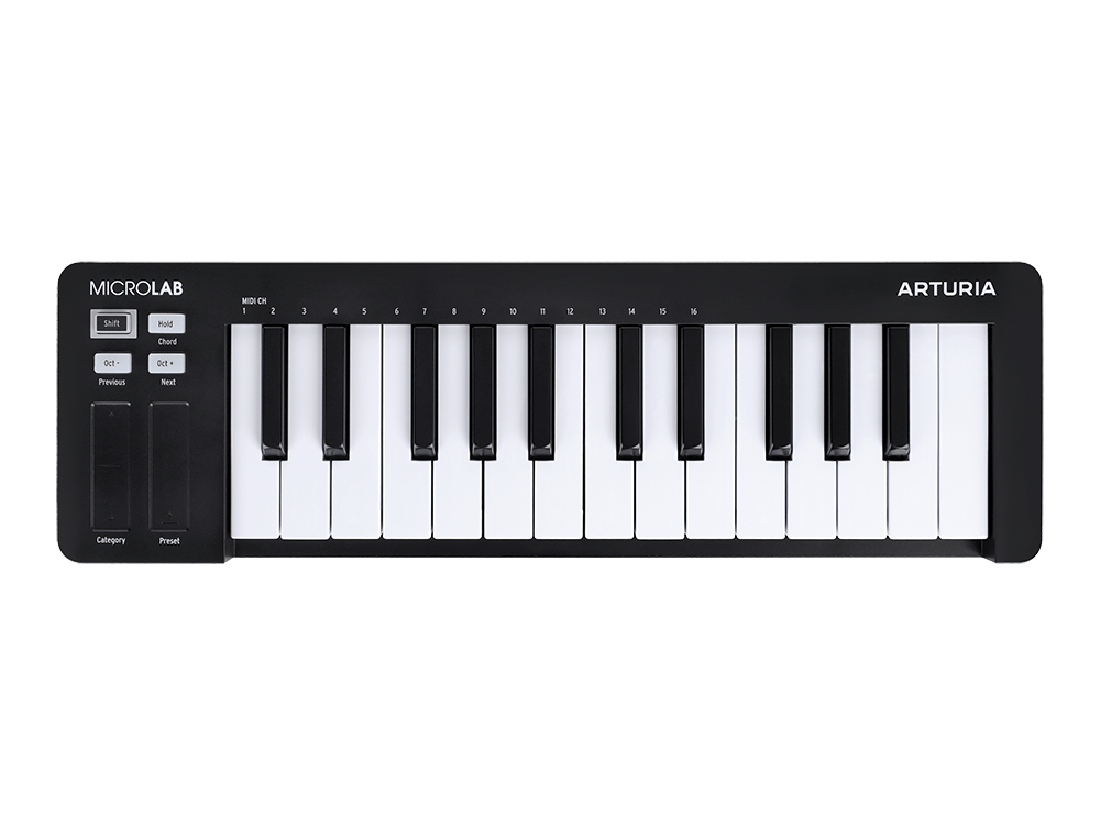 MIDI клавиатура Arturia MicroLab 3 Black