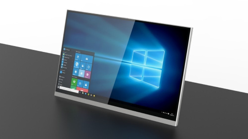 Сверхтонкий моторизованный выдвижной монитор Genius Slim Wize Pro WR-15GS Touch
