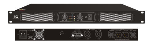 ITC TC-2200B 2-канальный усилитель, 2х200W / 8 Ом
