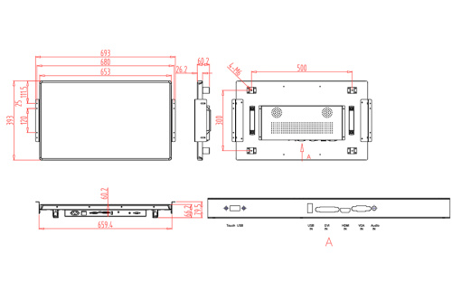 Интерактивный дисплей BOE 27" NT27A-30M